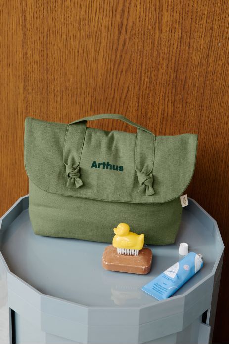 neceser de lino para bebé personalizable
