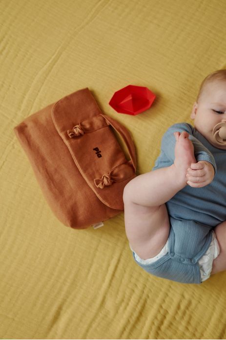 personalized linen toiletry bag for babies