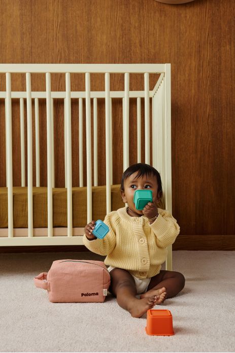 pequeño neceser de lino personalizable para niño adulto