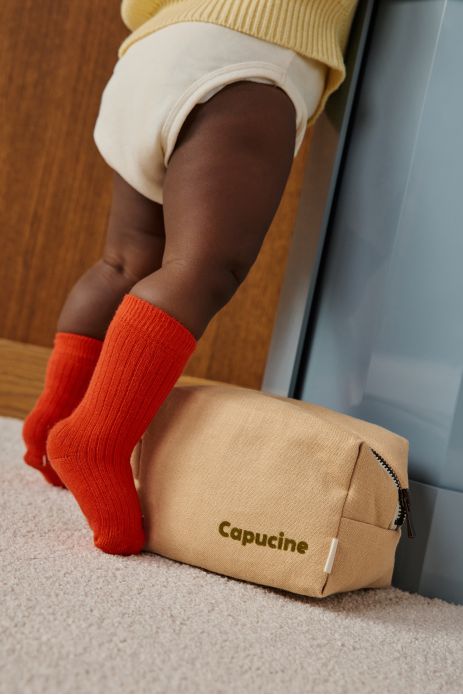 pequeño neceser de lino personalizable para niño adulto