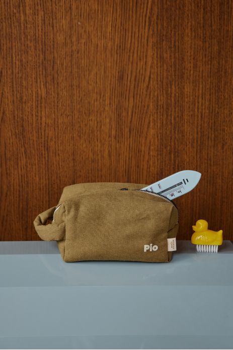 pequeño neceser de lino personalizable para niño adulto