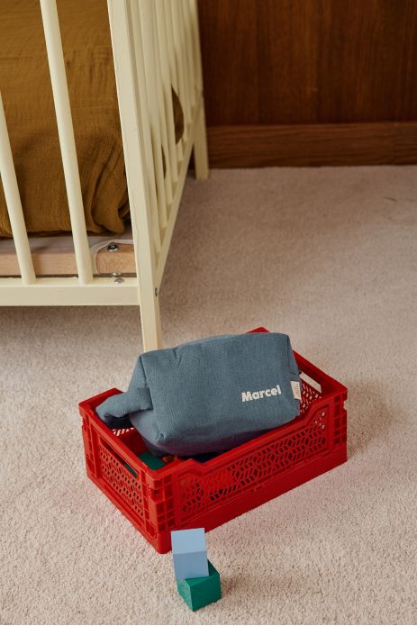 pequeña bolsa de aseo de lino personalizable para niño adulto