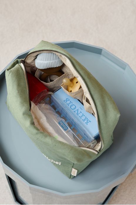 gran neceser con bolsillos interiores en lino personalizable niño adulto