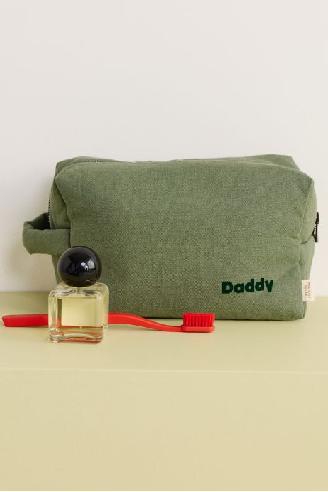gran neceser con bolsillos interiores en lino personalizable niño adulto