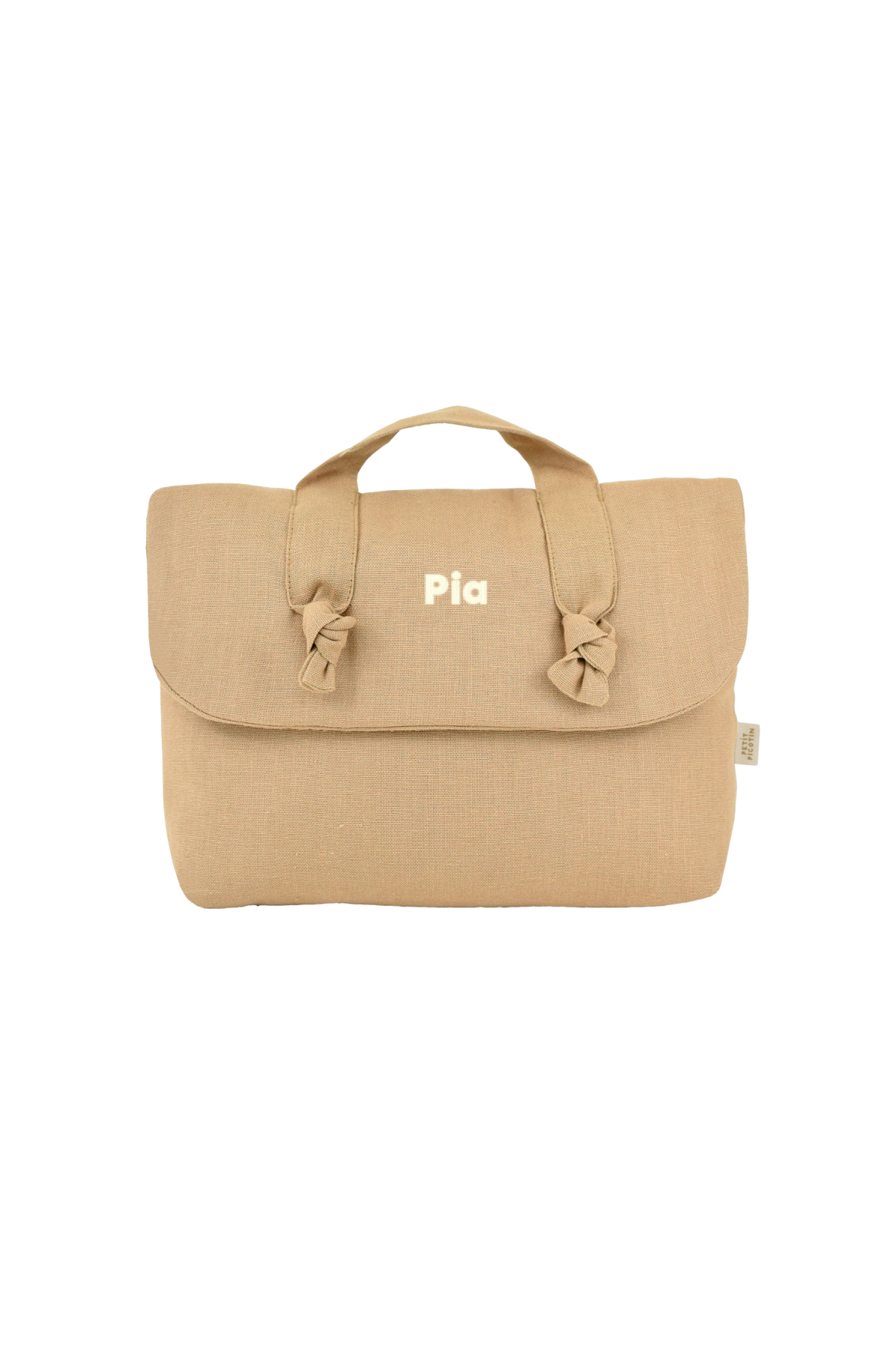 neceser de lino personalizable para bebé