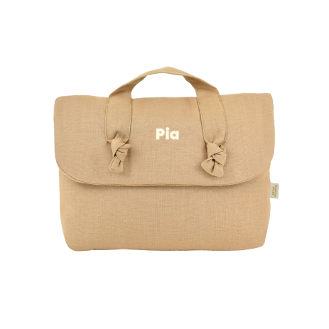 neceser de lino personalizable para bebé