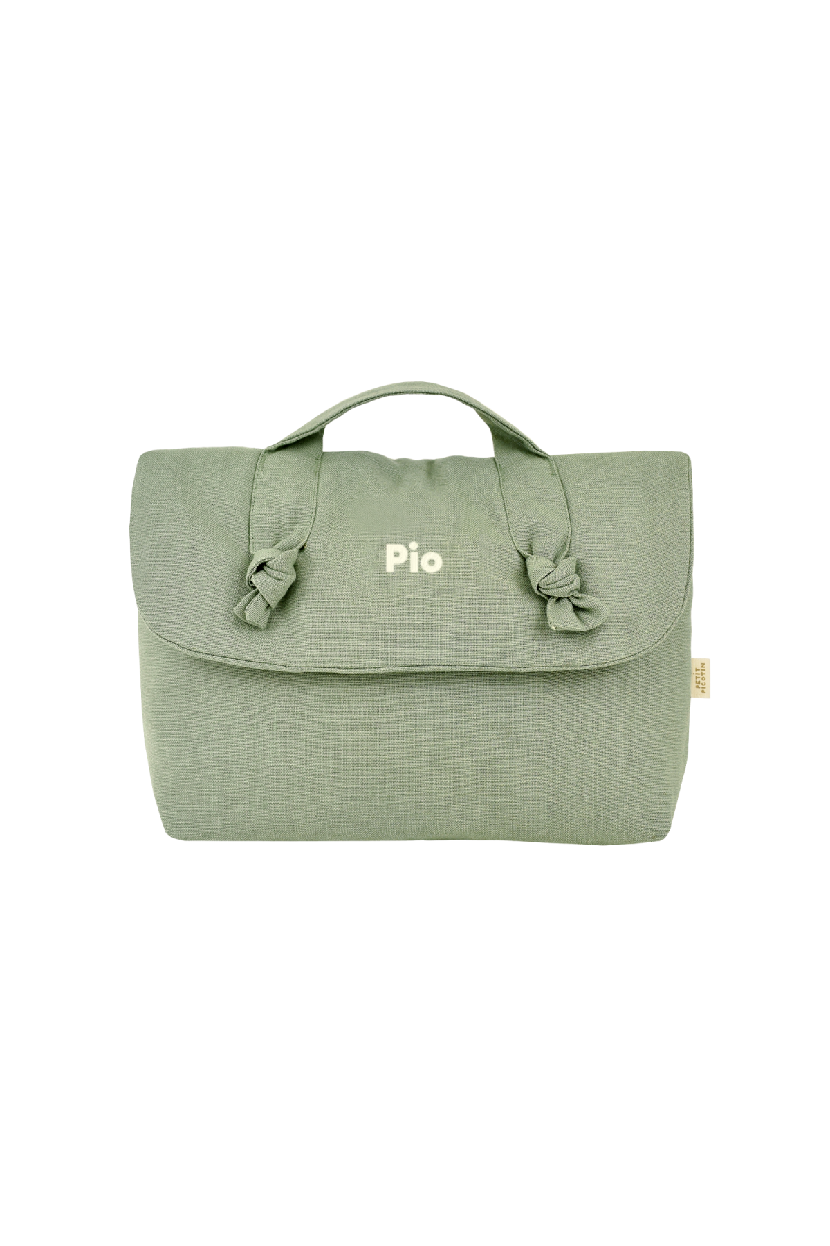 neceser de lino personalizable para bebé