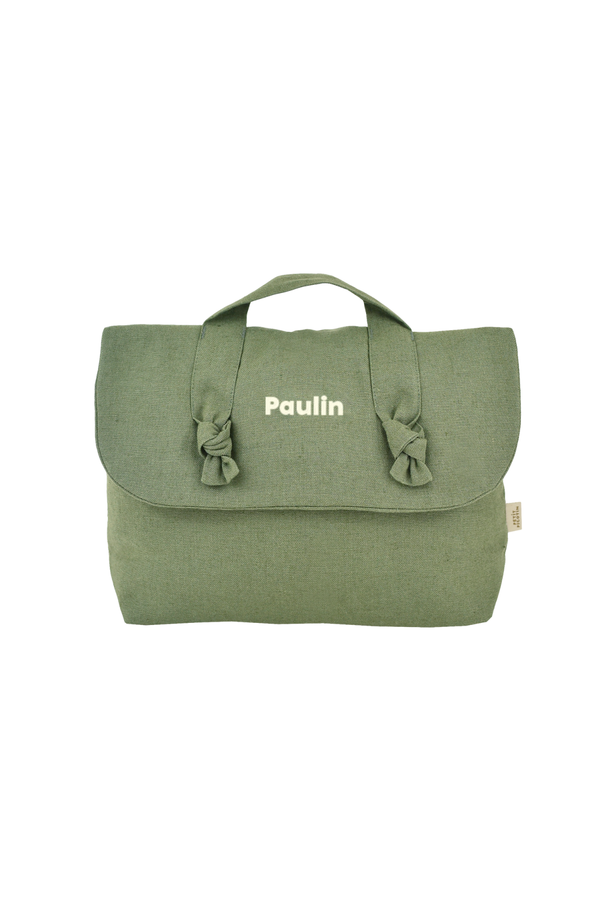 neceser de lino personalizable para bebé