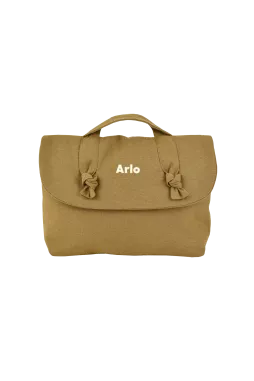 trousse de toilette en lin pour bébé personnalisable