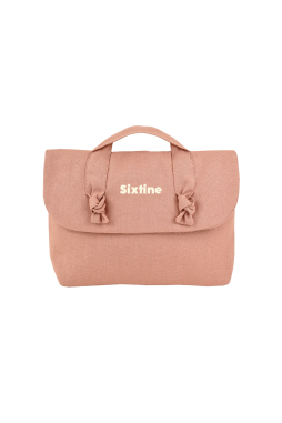 neceser de lino personalizable para bebé