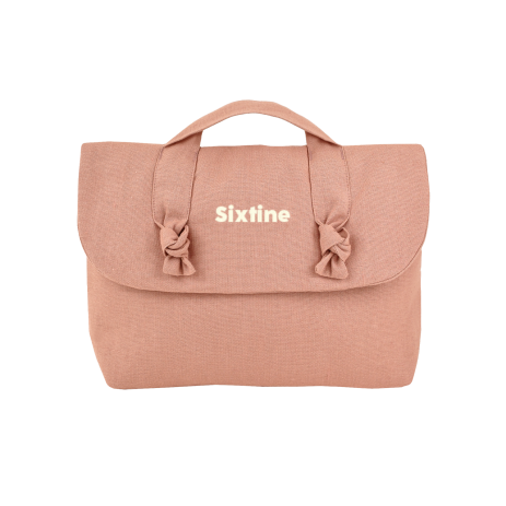 neceser de lino personalizable para bebé