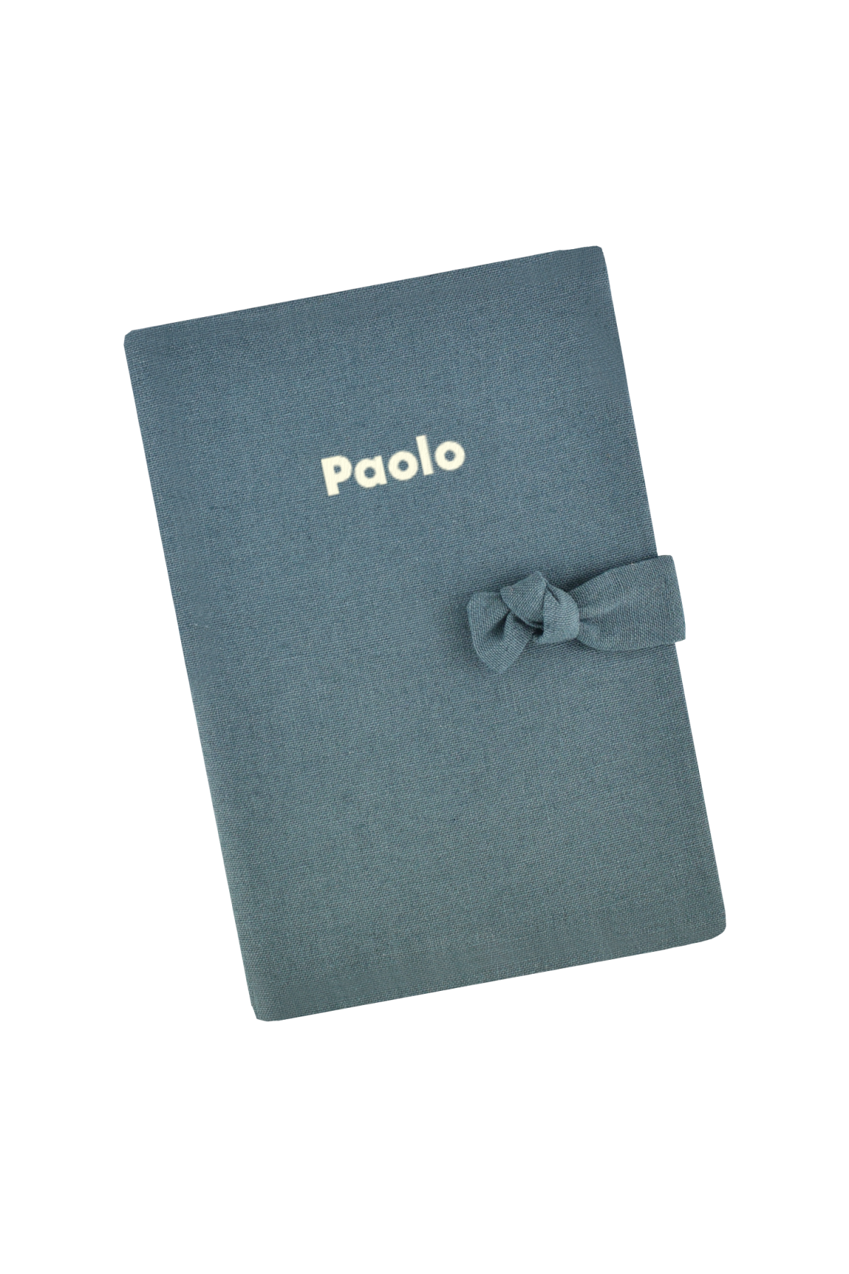 protège carnet de santé en lin personnalisé - idée cadeau de naissance personnalisée