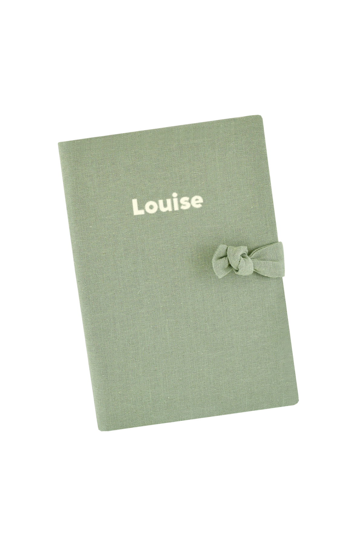 protector de libreta de salud de lino personalizado - idea de regalo de nacimiento personalizado