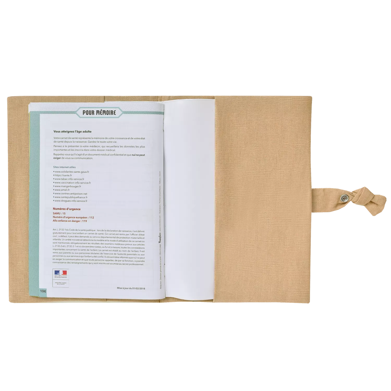 Barnabé le protège carnet de santé (Petit Picotin) - Image 5