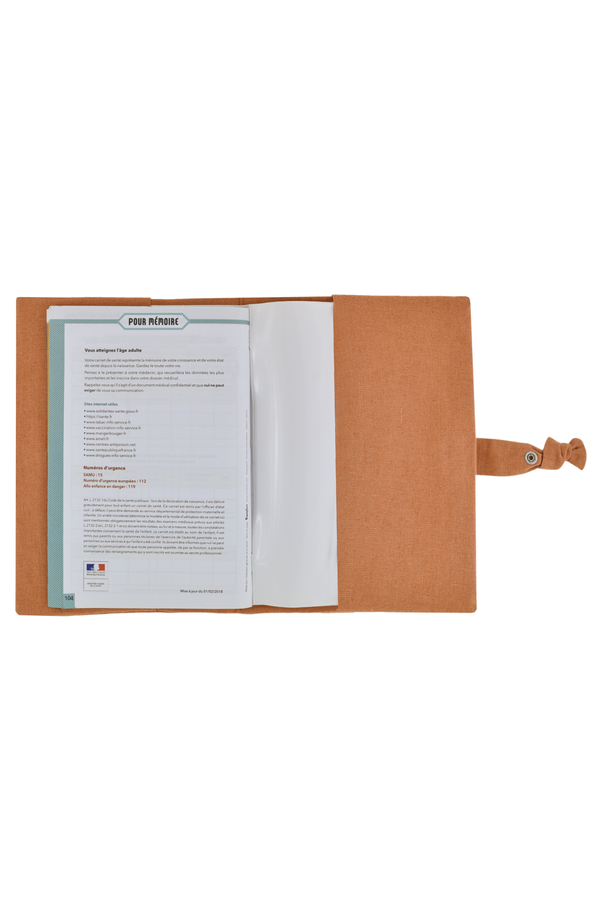 protector de libreta de salud de lino personalizado - idea de regalo de nacimiento personalizado