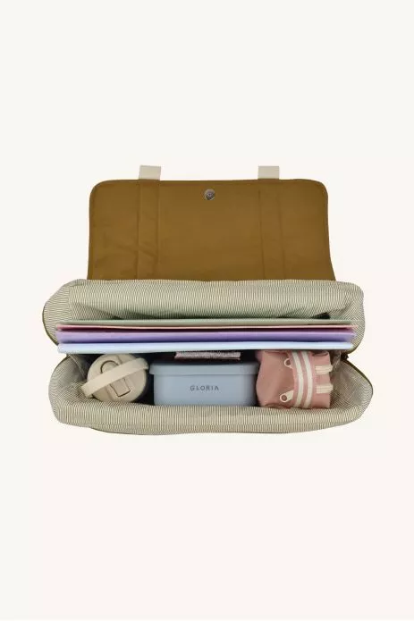 soft personalizable nursery school satchel for children