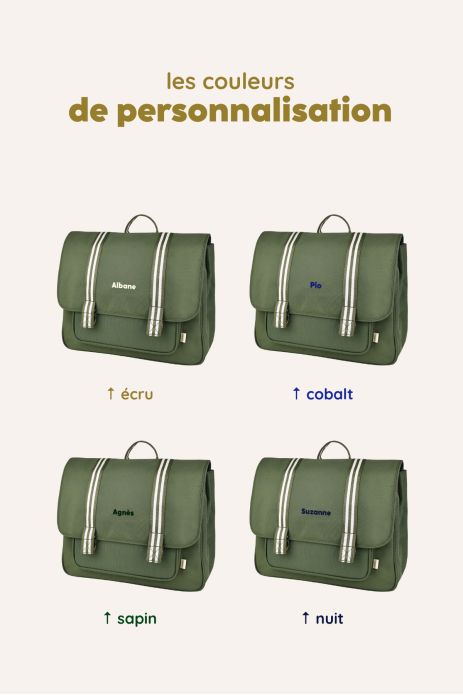 cartera escolar de primaria personalizable para niños