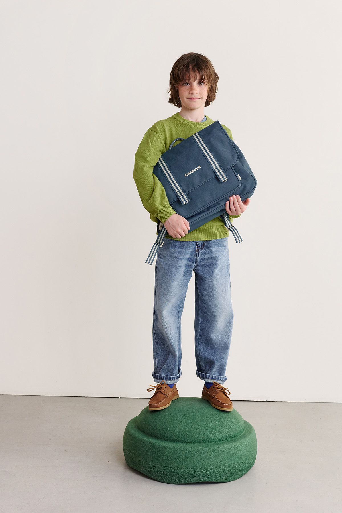 personalizable primary school satchel for children