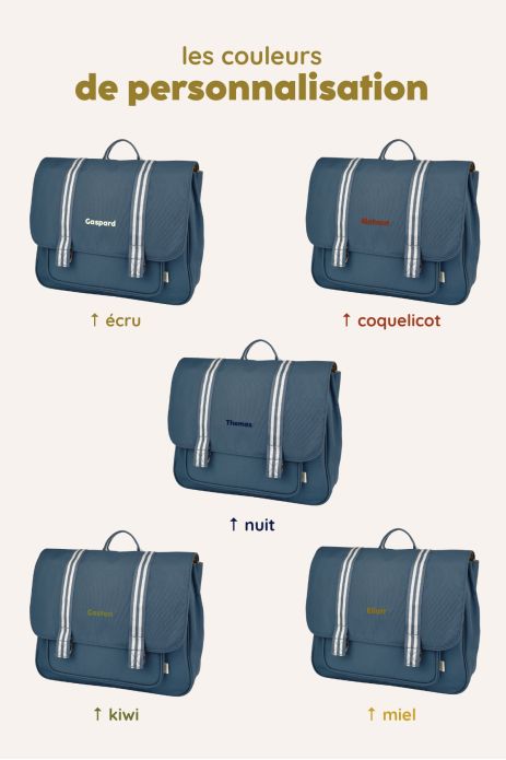 cartera escolar de primaria personalizable para niños