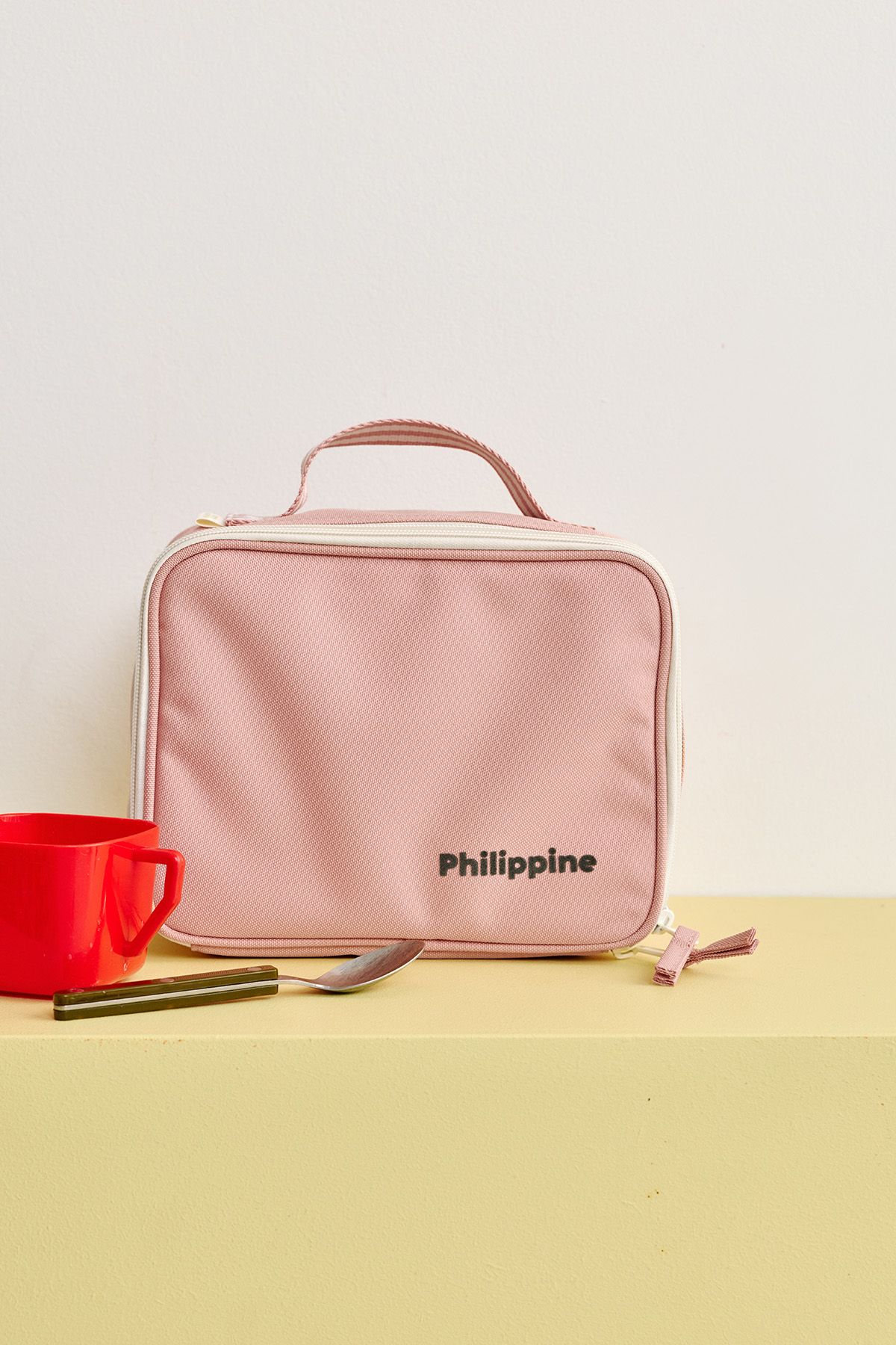 bolsa de comida personalizable en poliéster para comidas meriendas niño adulto