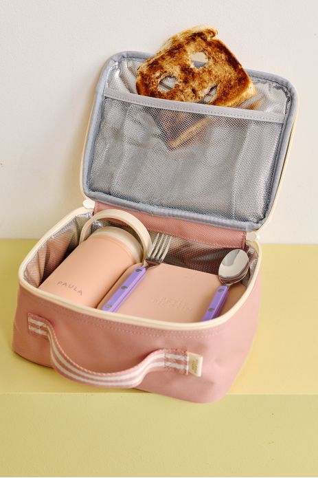 bolsa de comida personalizable en poliéster para comidas meriendas niño adulto