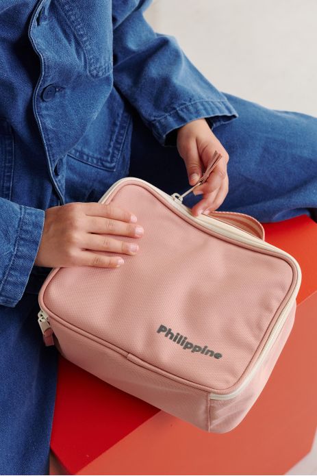 bolsa de comida personalizable en poliéster para comidas meriendas niño adulto