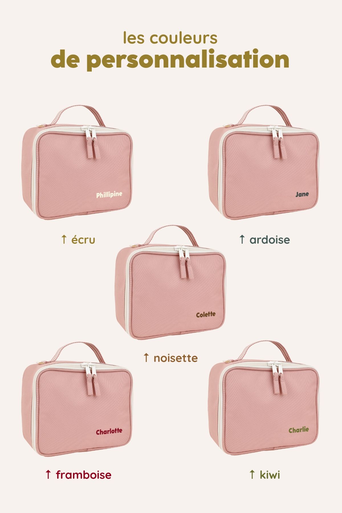 bolsa de comida personalizable en poliéster para comidas meriendas niño adulto