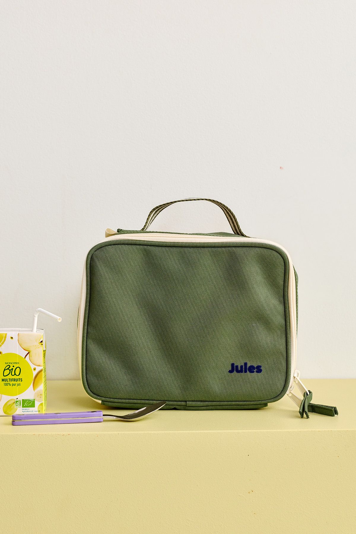 personalizable polyester lunch bag for children and adults meals and snacks