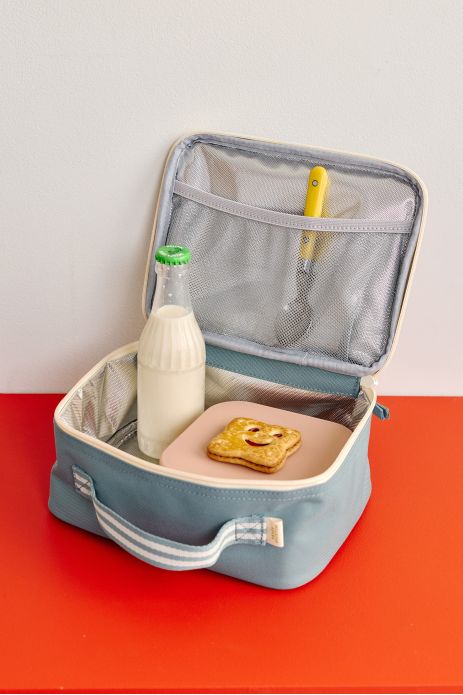 personalizable polyester lunch bag for children and adults meals and snacks