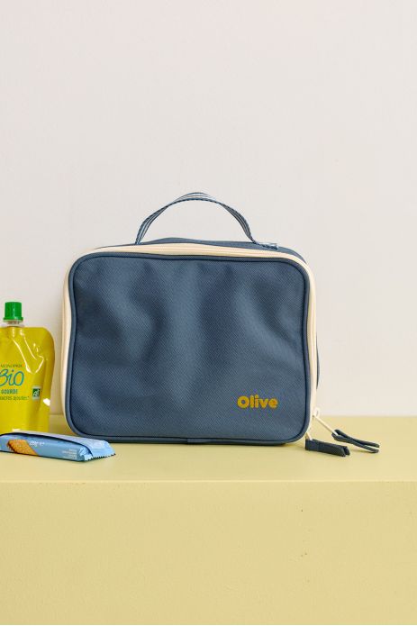 personalizable polyester lunch bag for children and adults meals and snacks