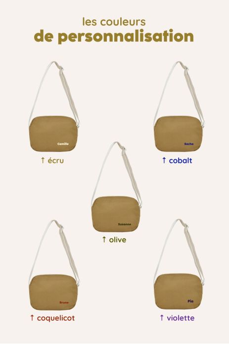 bolso de bandolera personalizable para niña