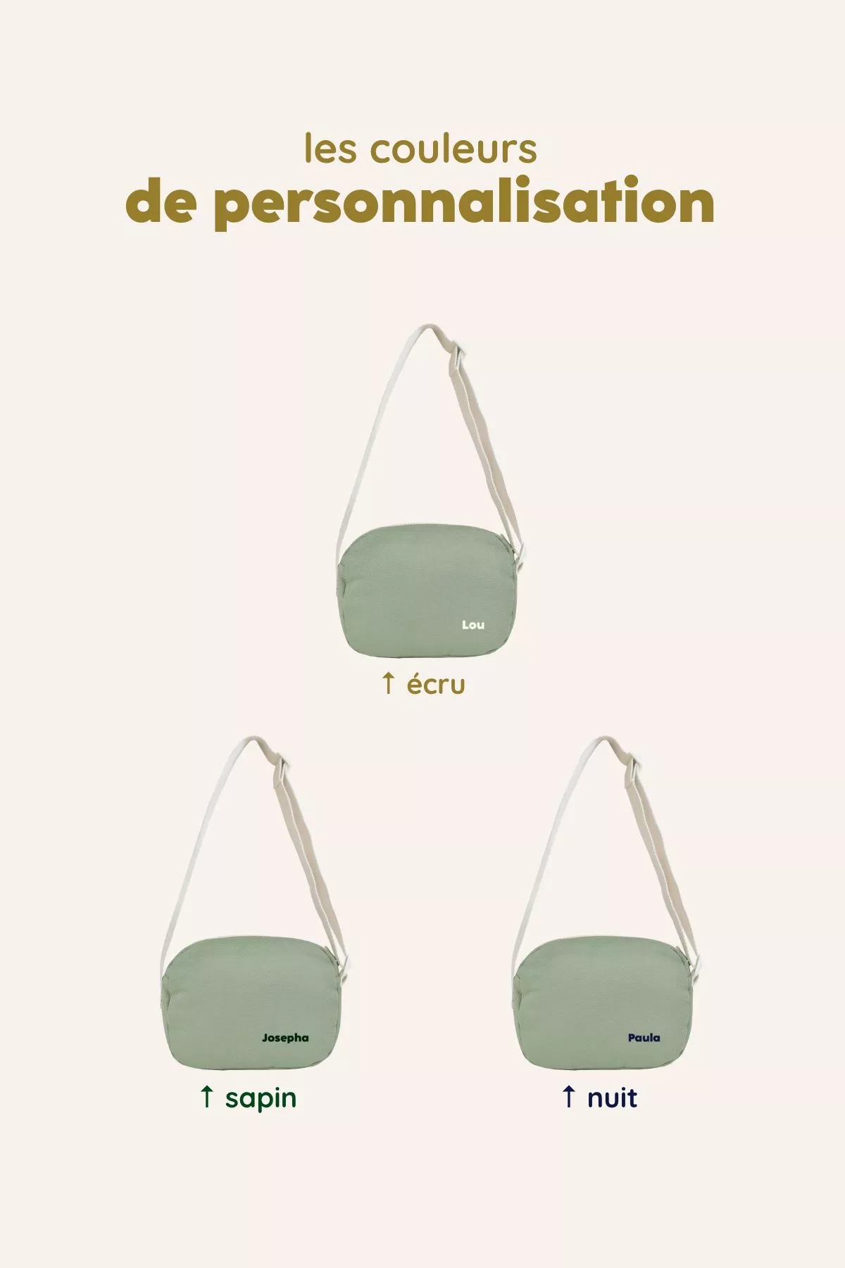 personalizable crossbody handbag for little girls
