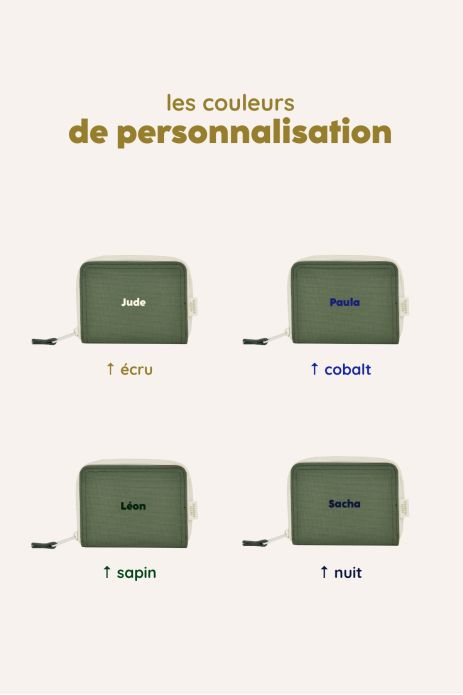personalizable children's coin purse