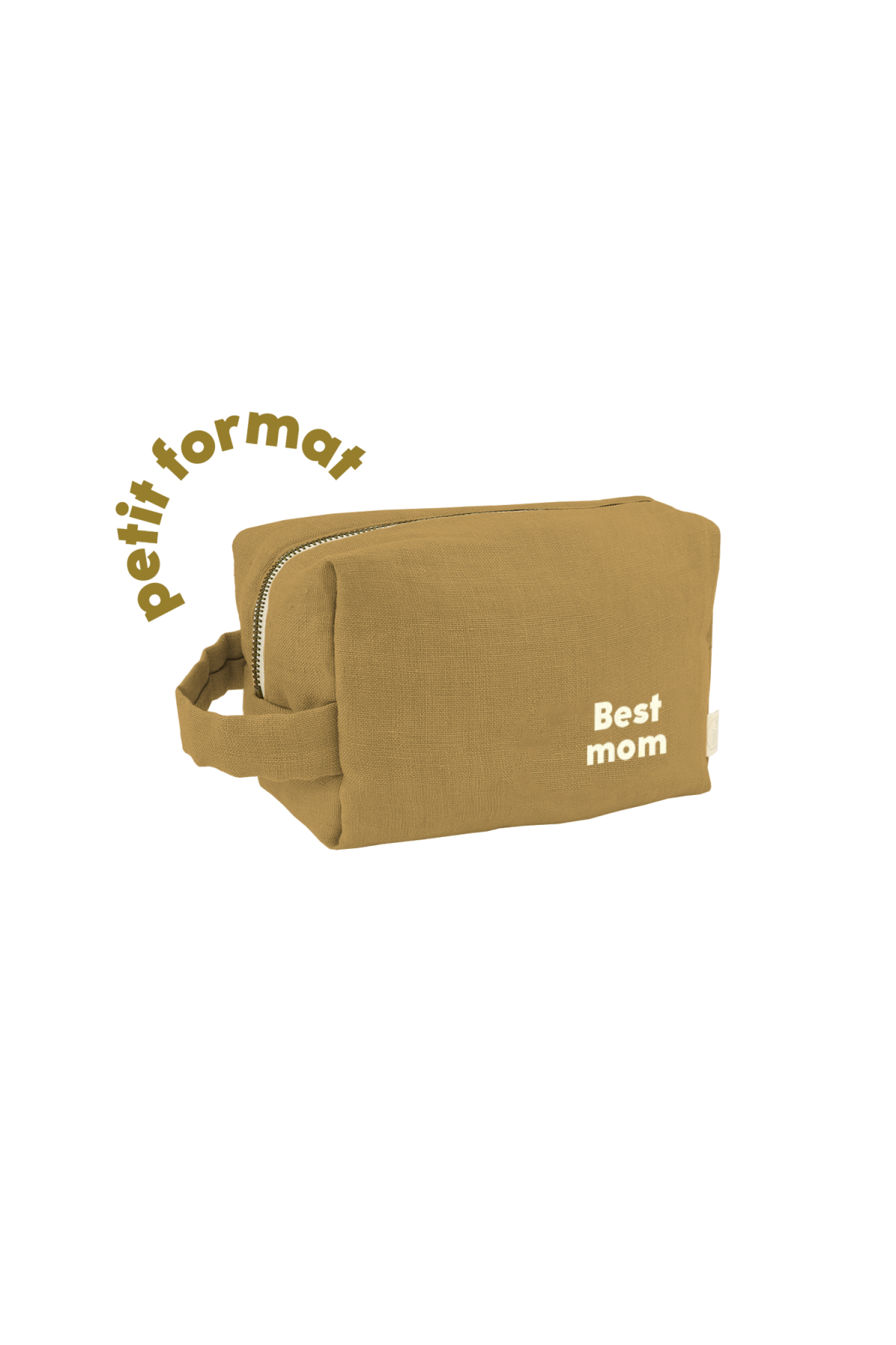 pequeño neceser de lino personalizable para niño adulto