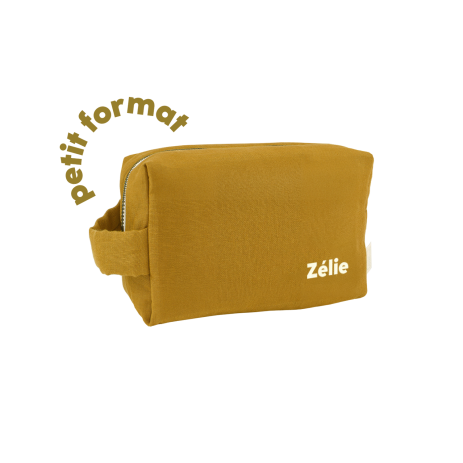 pequeño neceser de lino personalizable para niño adulto