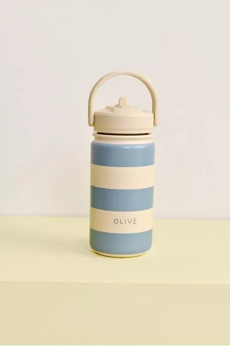 jolie gourde à rayures enfant personnalisable