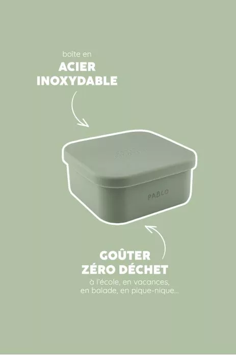 jolie boîte à gouter personnalisable enfant