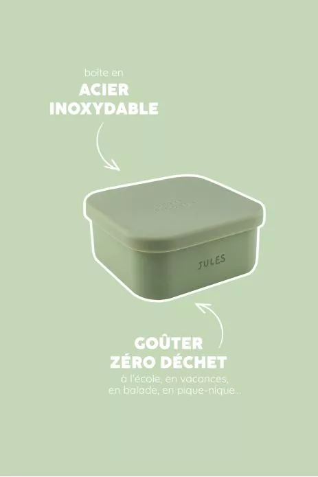 jolie boîte à gouter personnalisable enfant