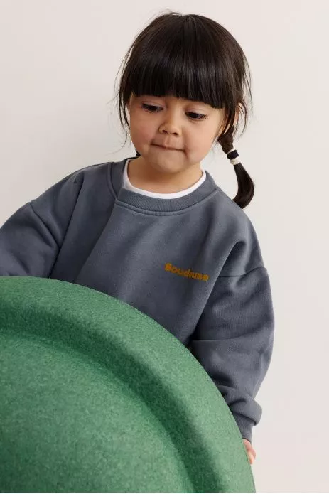 cute unisex plain cotton child sweatshirt, personalizable