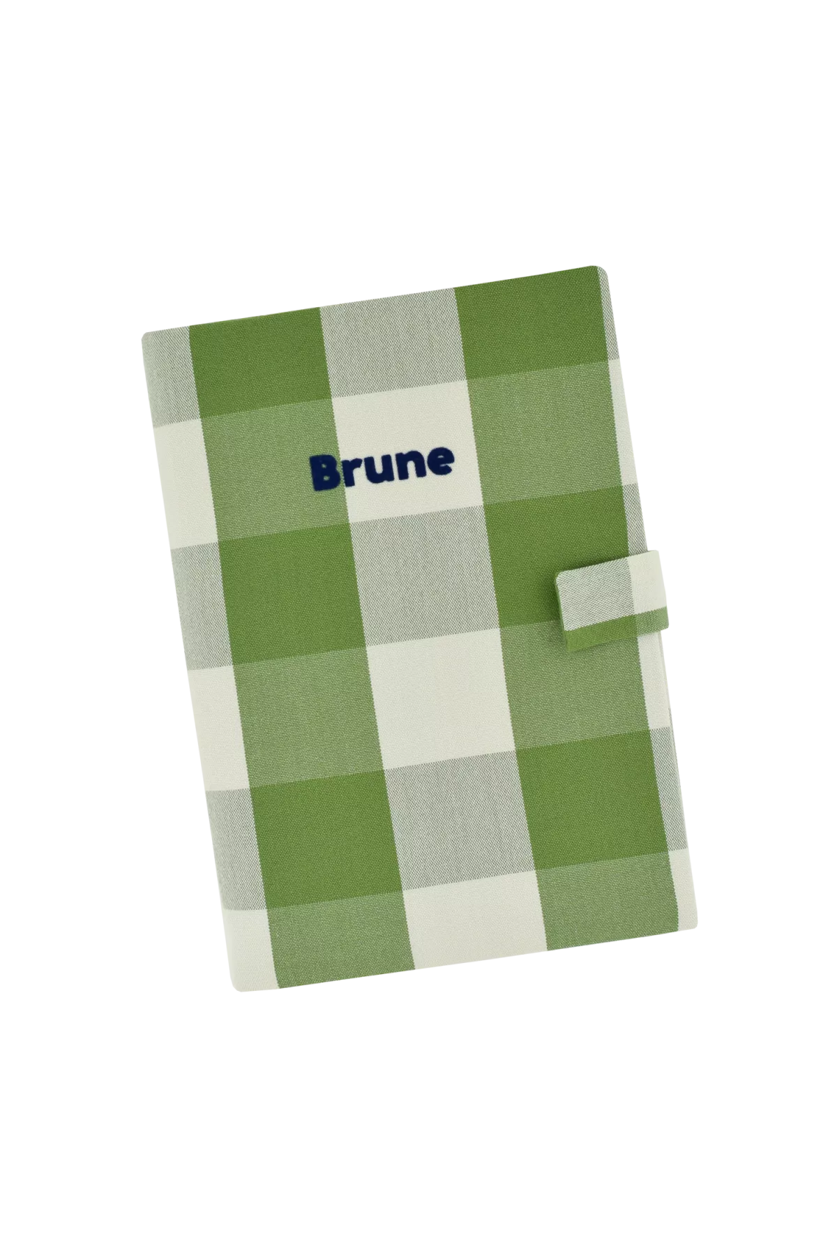 protège carnet de santé à carreaux pour bébé personnalisable