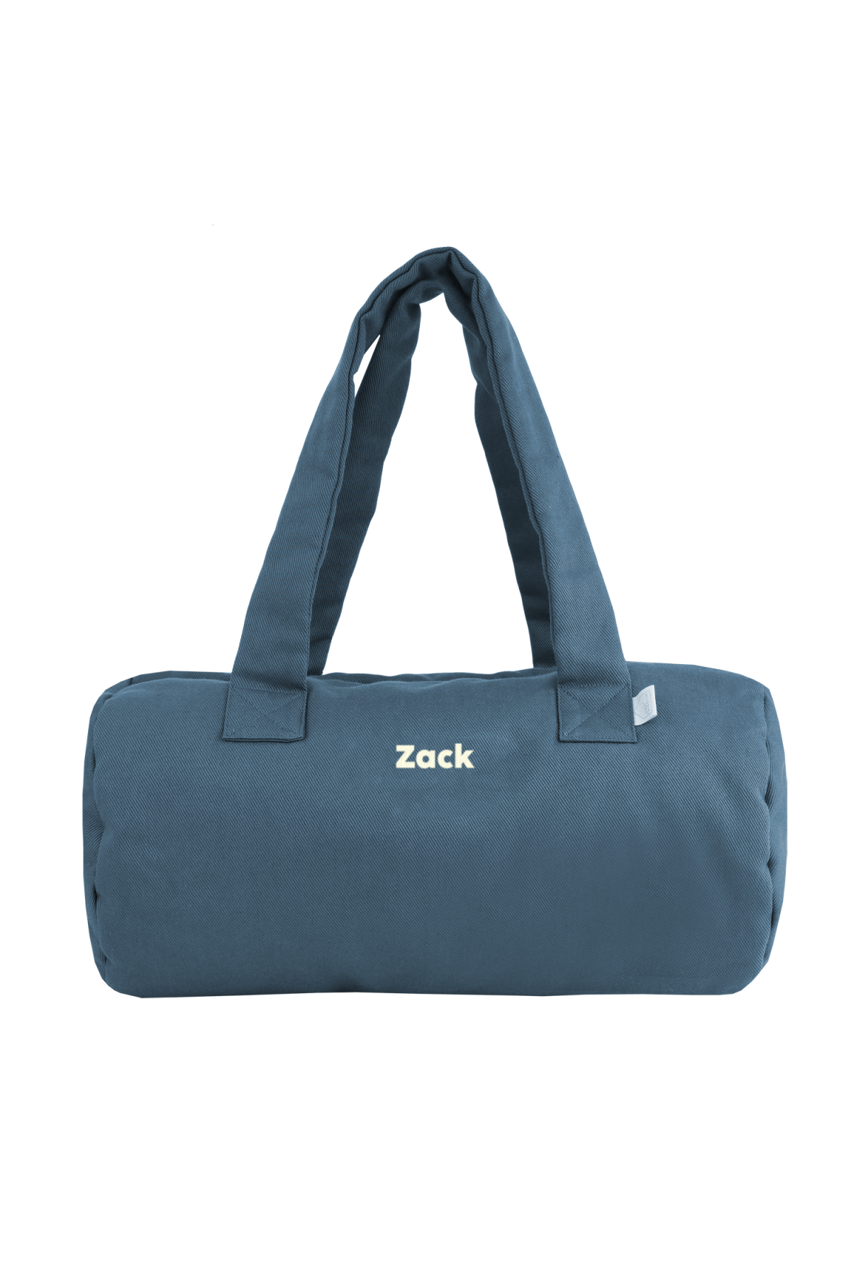 personalizable children's sports bag in thick cotton with zip