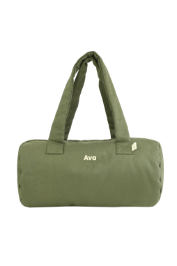 personalizable children's sports bag in thick cotton with zip