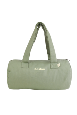 personalizable children's sports bag in thick cotton with zip