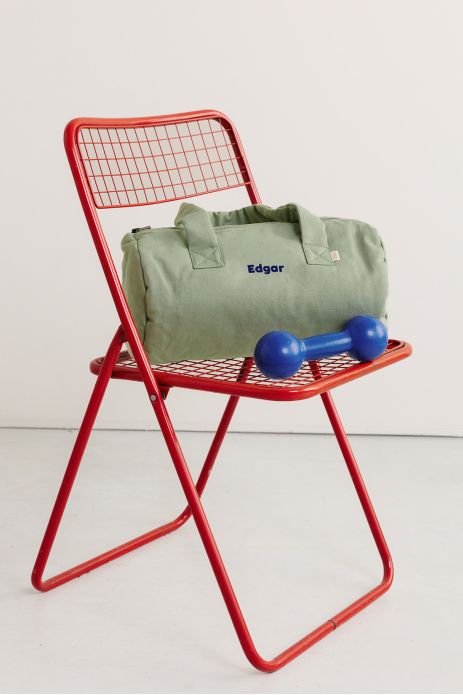bolsa de deporte infantil personalizable en algodón grueso y con cremallera