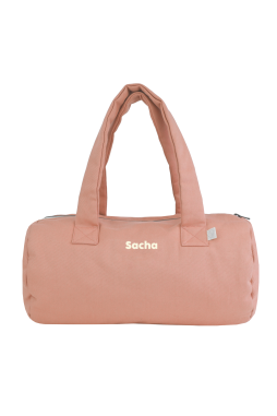 bolsa de deporte infantil personalizable en algodón grueso y con cremallera