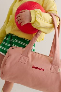 sac de sport enfant personnalisable en coton épais et avec zip