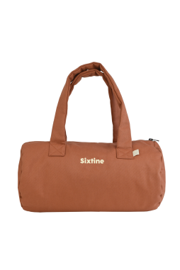 personalizable children's sports bag in thick cotton with zip