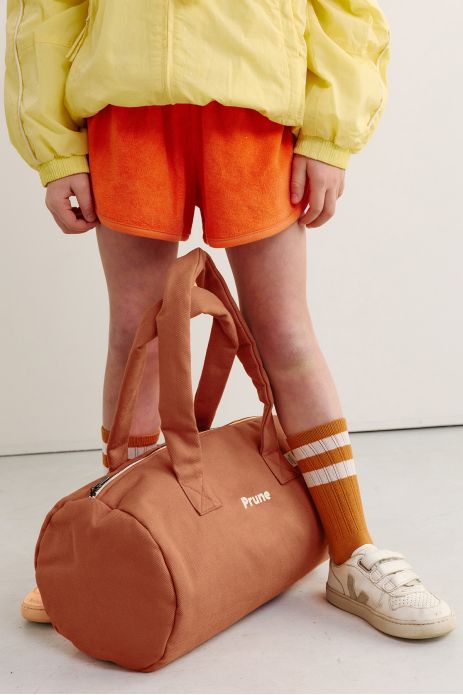 bolsa de deporte infantil personalizable en algodón grueso y con cremallera