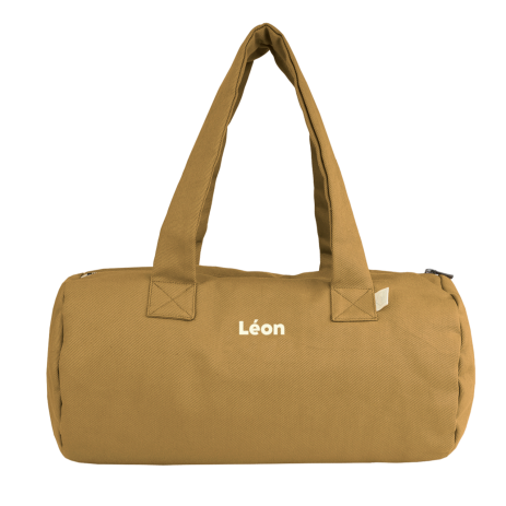 bolsa de deporte infantil personalizable en algodón grueso y con cremallera