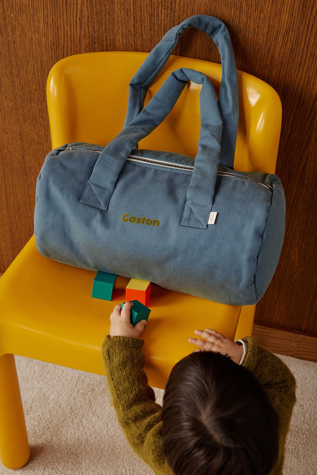 sac bowling enfant bébé personnalisable en coton